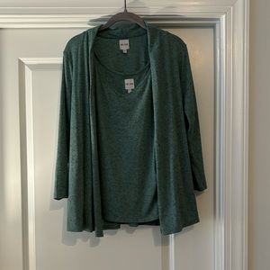EUC NIC+ZOE Sweater Set